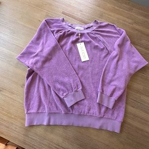 Suzie Kondi Raglan Sweatshirt - Large